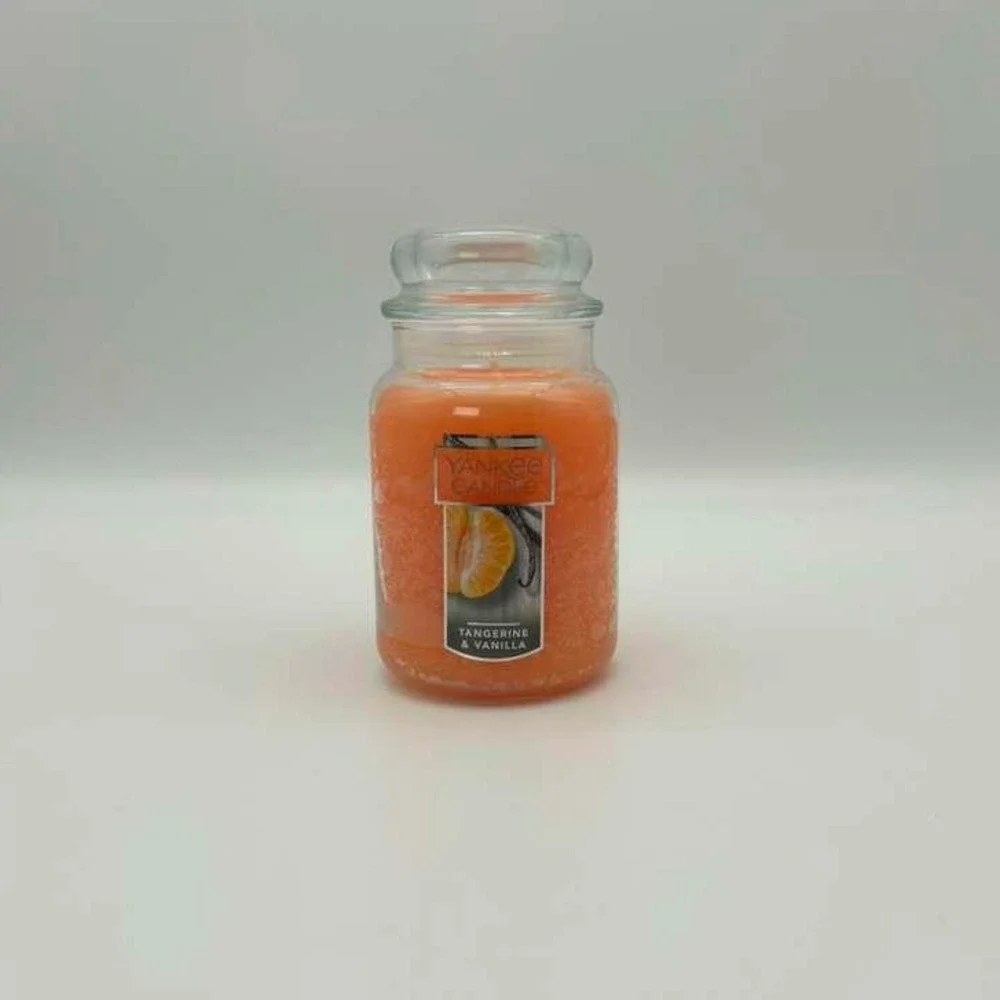 Yankee Candle Tangerine & Vanilla‎ Large Jar Candle - 22 oz - New